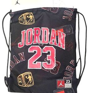 Jordan 23 Bulls Jersey Drawstring Gym Bag